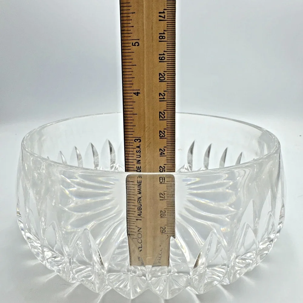 Vintage Centerpiece Crystal‎ Gorham Full Lead Crystal Bowl Germany Discontinued